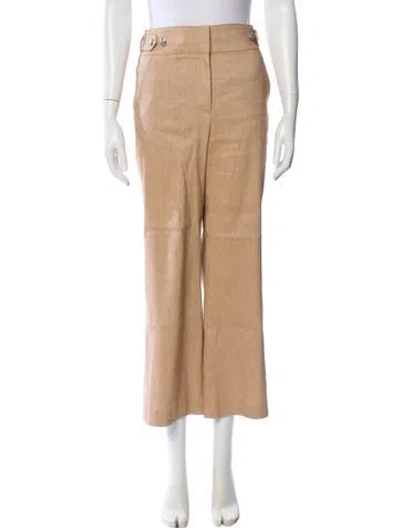 Pre-owned Veronica Beard Wide Leg Pants In Neutral