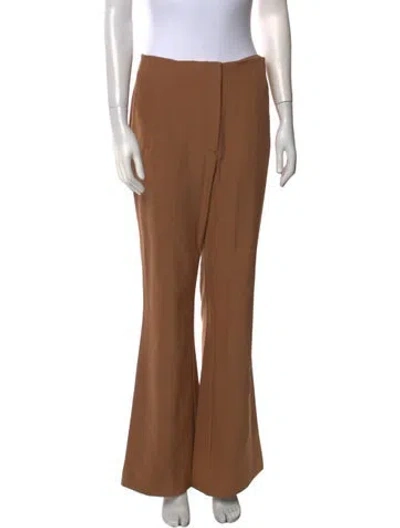 Pre-owned Veronica Beard Wide Leg Pants In Neutral