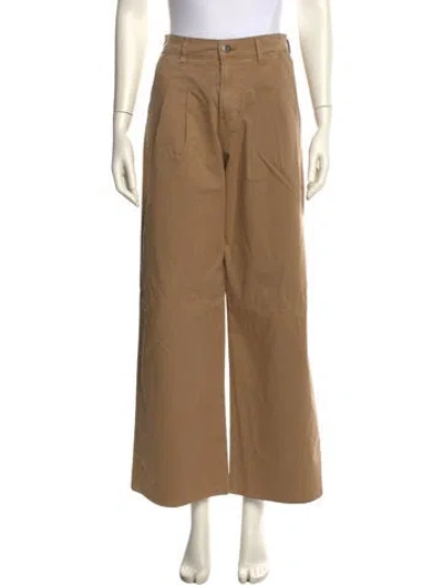 Pre-owned Veronica Beard Wide Leg Pants In Neutral