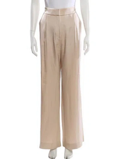 Pre-owned Veronica Beard Wide Leg Pants In Neutral