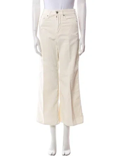 Pre-owned Veronica Beard Wide Leg Pants In Neutral