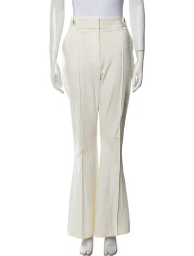 Pre-owned Veronica Beard Wide Leg Pants In Neutral