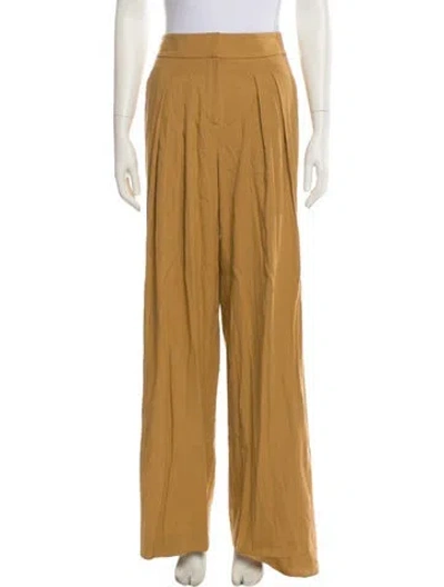 Pre-owned Veronica Beard Wide Leg Pants In Neutral