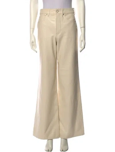 Pre-owned Veronica Beard Wide Leg Pants In Neutral
