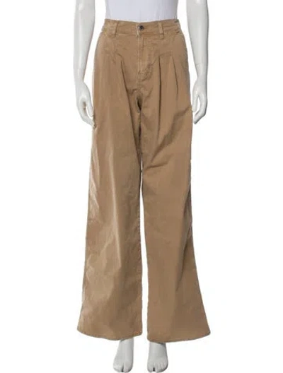 Pre-owned Veronica Beard Wide Leg Pants In Neutral