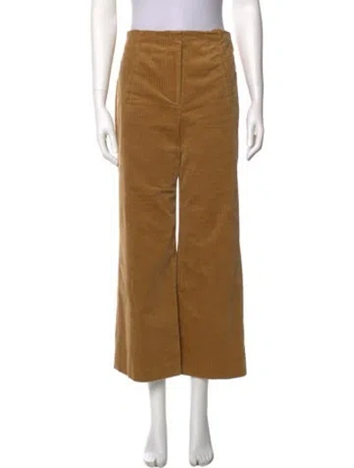 Pre-owned Veronica Beard Wide Leg Pants In Neutral