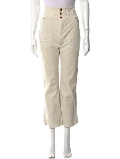 Pre-owned Veronica Beard Wide Leg Pants In Neutral