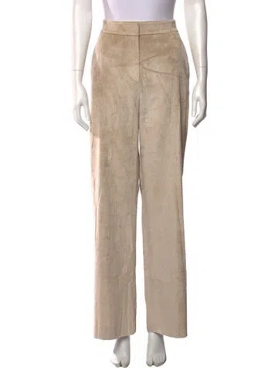 Pre-owned Veronica Beard Wide Leg Pants In Neutral