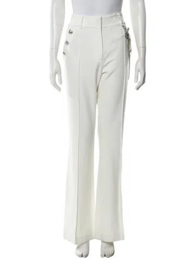 Pre-owned Veronica Beard Wide Leg Pants In Neutral