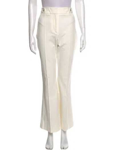 Pre-owned Veronica Beard Wide Leg Pants In Neutral