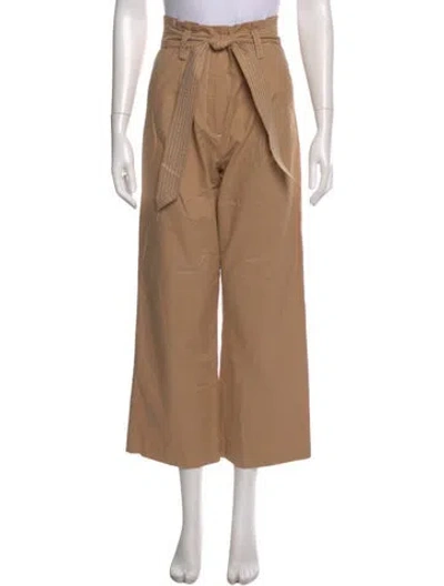 Pre-owned Veronica Beard Wide Leg Pants In Neutral