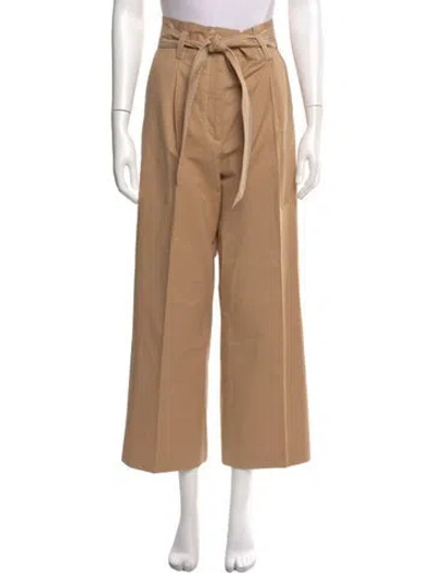 Pre-owned Veronica Beard Wide Leg Pants In Neutral