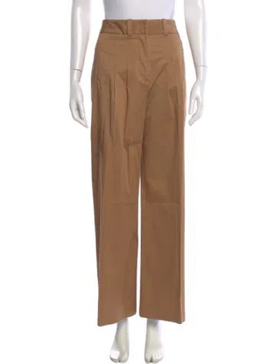 Pre-owned Veronica Beard Wide Leg Pants In Neutral