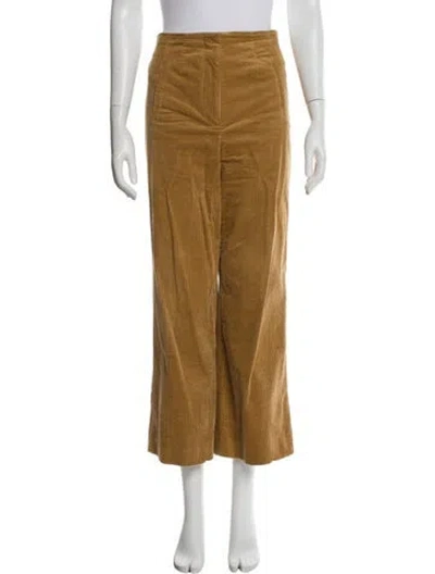 Pre-owned Veronica Beard Wide Leg Pants In Neutral