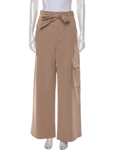 Pre-owned Veronica Beard Wide Leg Pants In Neutral