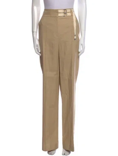 Pre-owned Veronica Beard Wide Leg Pants In Neutral