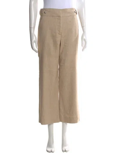 Pre-owned Veronica Beard Wide Leg Pants In Neutral