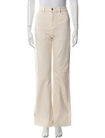 Pre-owned Veronica Beard Wide Leg Pants In Neutral