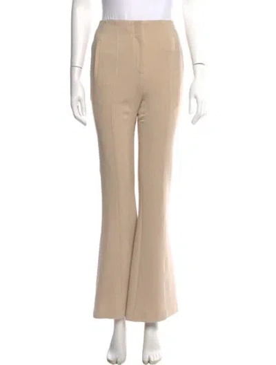 Pre-owned Veronica Beard Wide Leg Pants In Neutral