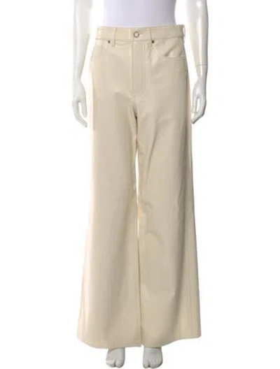 Pre-owned Veronica Beard Wide Leg Pants In Neutral