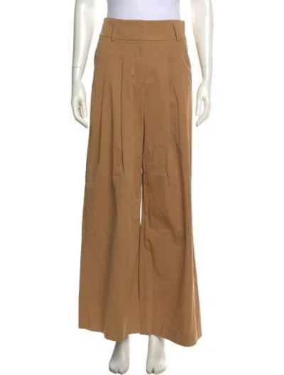 Pre-owned Veronica Beard Wide Leg Pants In Neutral