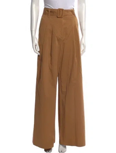Pre-owned Veronica Beard Wide Leg Pants In Neutral