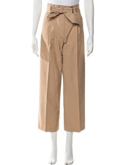 Pre-owned Veronica Beard Wide Leg Pants In Neutral