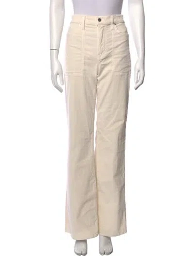 Pre-owned Veronica Beard Wide Leg Pants In Neutral
