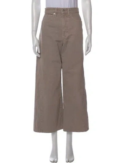 Pre-owned Veronica Beard Wide Leg Pants In Neutral