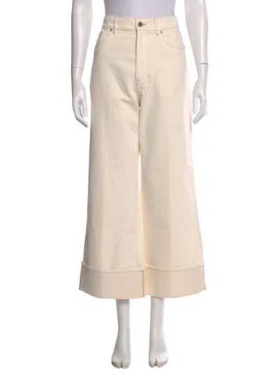 Pre-owned Veronica Beard Wide Leg Pants In Neutral