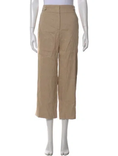 Pre-owned Veronica Beard Wide Leg Pants In Neutral