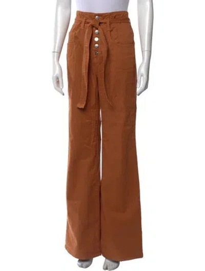 Pre-owned Veronica Beard Wide Leg Pants In Neutral