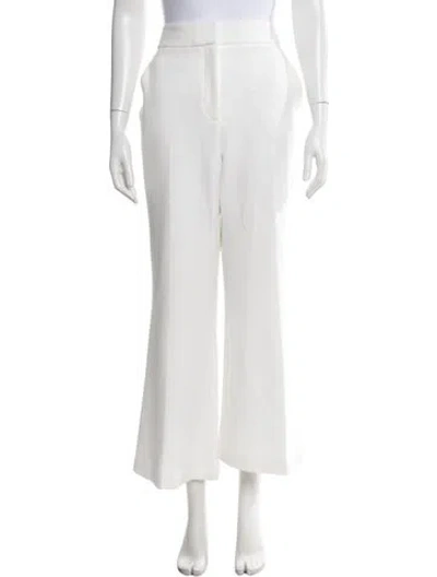 Pre-owned Veronica Beard Wide Leg Pants In Neutral