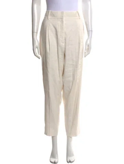 Pre-owned Veronica Beard Wide Leg Pants In Neutral