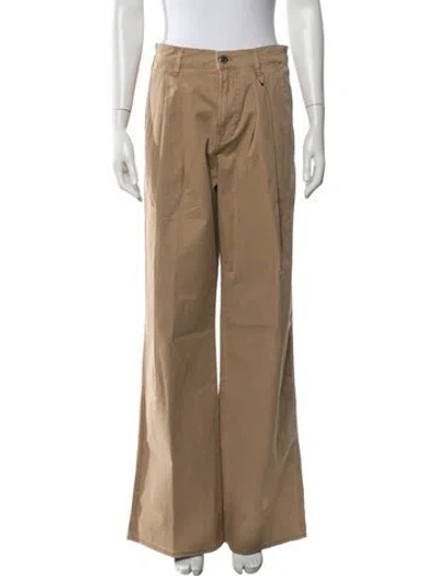 Pre-owned Veronica Beard Wide Leg Pants In Neutrals