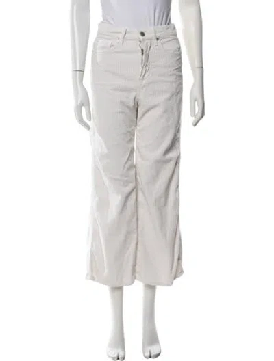 Pre-owned Veronica Beard Wide Leg Pants In Neutrals