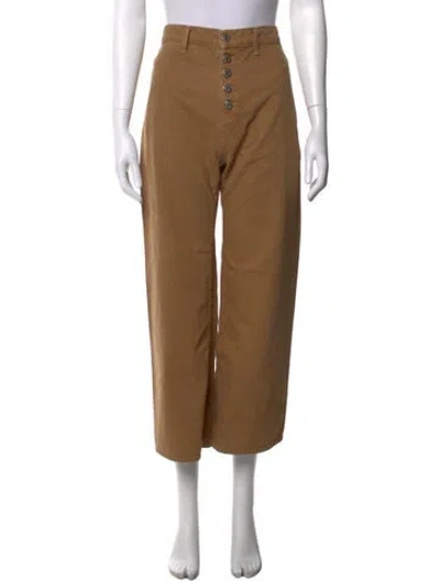 Pre-owned Veronica Beard Wide Leg Pants In Neutrals