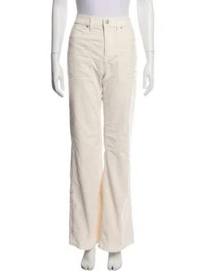 Pre-owned Veronica Beard Wide Leg Pants In Neutrals