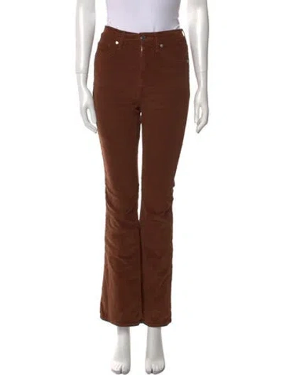 Pre-owned Veronica Beard Wide Leg Pants In Orange