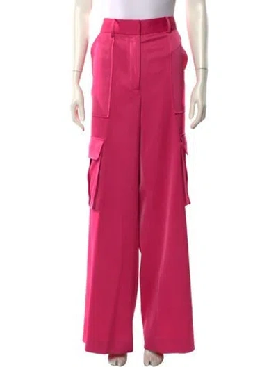 Pre-owned Veronica Beard Wide Leg Pants In Pink