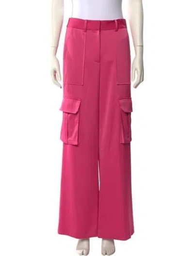 Pre-owned Veronica Beard Wide Leg Pants In Pink