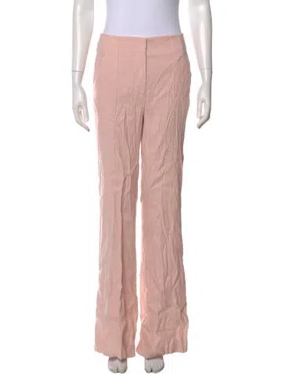 Pre-owned Veronica Beard Wide Leg Pants In Pink