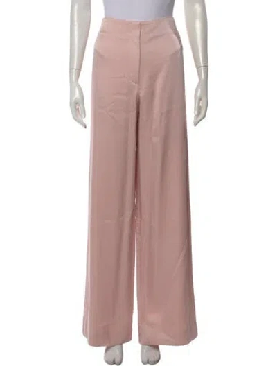 Pre-owned Veronica Beard Wide Leg Pants In Pink