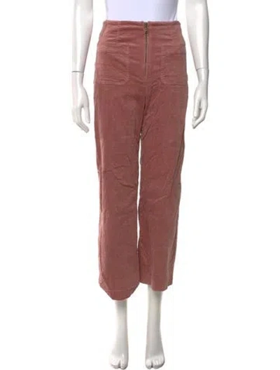 Pre-owned Veronica Beard Wide Leg Pants In Pink