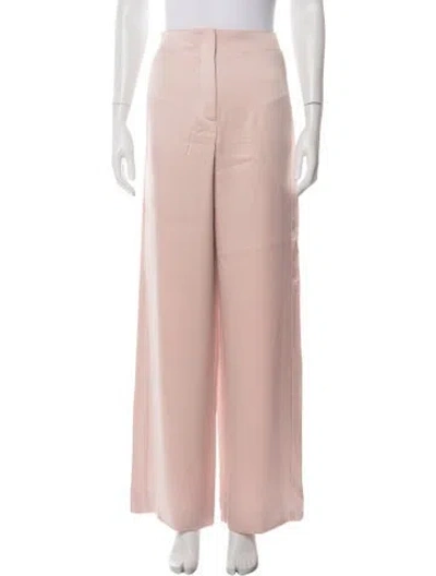 Pre-owned Veronica Beard Wide Leg Pants In Pink