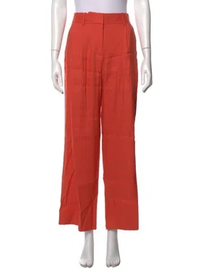 Pre-owned Veronica Beard Wide Leg Pants In Pink