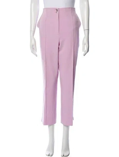 Pre-owned Veronica Beard Wide Leg Pants In Purple