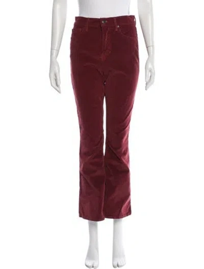Pre-owned Veronica Beard Wide Leg Pants In Red