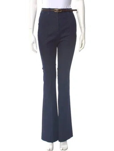 Pre-owned Veronica Beard Wide Leg Pants W/ Tags In Blue