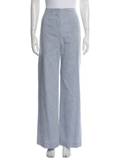 Pre-owned Veronica Beard Wide Leg Pants W/ Tags In Blue